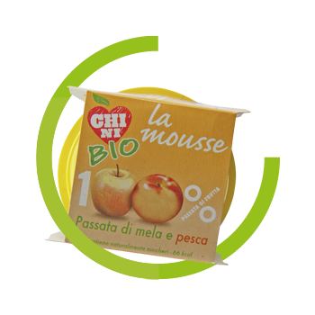 Mousse BIO Apple and peach