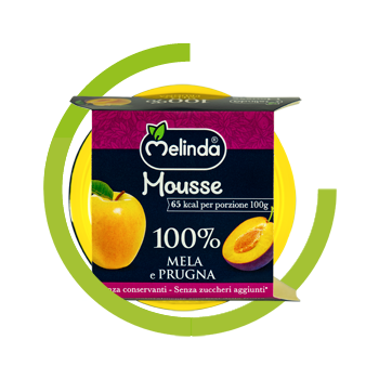 Mousse Melinda 100% Mela Prunga